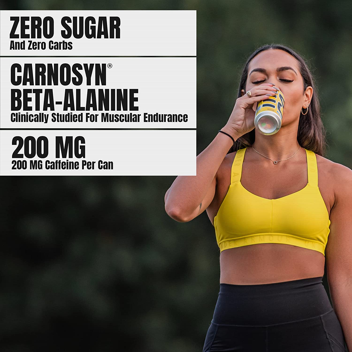 Cellucor C4 Energy Drink， STARBURST Strawberry， Carbonated Sugar Free Pre Workout Performance Drink with no Artificial Colors or Dyes， Pack of 12 - Image 3